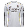 Real Madrid Long Sleeve Home Shirt 2025/2026