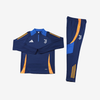 JUVENTUS 1/4 ZIP BLUE ORANGE TRACKSUIT