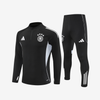 GERMANY BLACK 1/4 ZIP TRACKSUIT