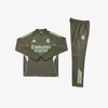 REAL MADRID 2025/2026 DARK/LIGHT GREEN 1/4 ZIP TRACKSUIT