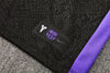 FC BARCELONA BLACK/PURPLE 1/4 ZIP TRACKSUIT