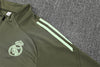 REAL MADRID 2025/2026 DARK/LIGHT GREEN 1/4 ZIP TRACKSUIT