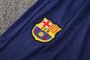 (KIDS) FC BARCELONA DARK PURPLE 1/4 ZIP TRACKSUIT