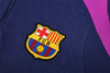 FC BARCELONA DARK PURPLE 1/4 ZIP TRACKSUIT