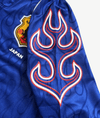 JAPAN 1998 BLUE 'FLAME' RETRO SHIRT