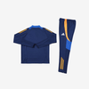 JUVENTUS 1/4 ZIP BLUE ORANGE TRACKSUIT
